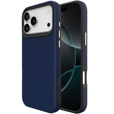 „TUKU“ Shockproof kõva silikoonümbris - тёмно-синий (iPhone 17 Pro)