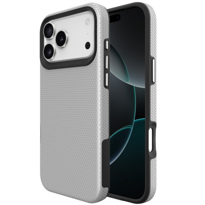 „TUKU“ Shockproof kõva silikoonümbris - серебристый (iPhone 17 Pro)