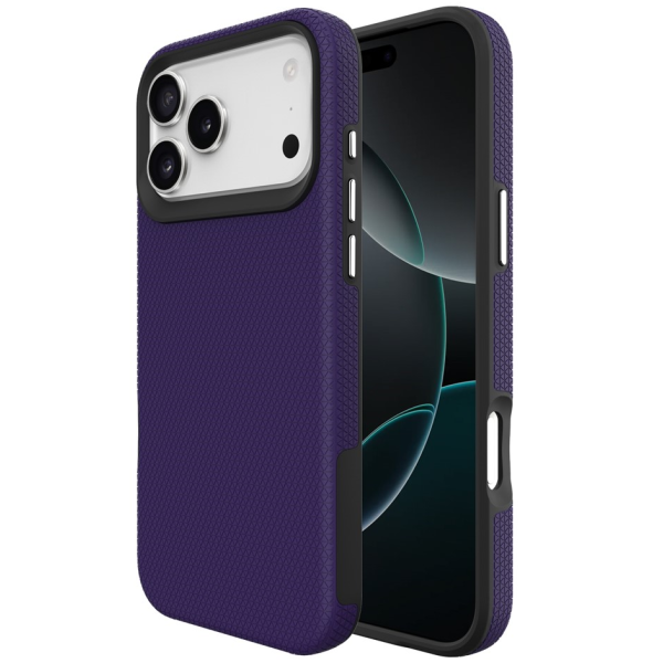 „TUKU“ Shockproof ciets silikona korpuss - violets (iPhone 17 Pro)