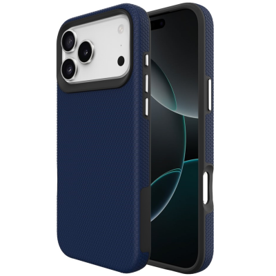 „TUKU“ Shockproof ciets silikona korpuss - tumši zils (iPhone 17 Pro Max)