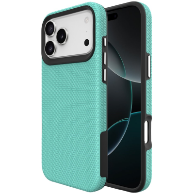 „TUKU“ Shockproof kõva silikoonümbris - зелёный (iPhone 17 Pro Max)
