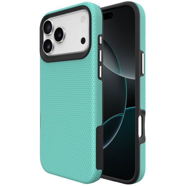 „TUKU“ Shockproof kõva silikoonümbris - зелёный (iPhone 17 Pro Max)