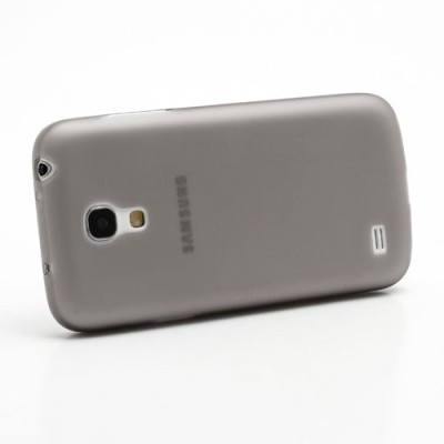 Samsung Galaxy S4 mini i9190 pasaulē planākais plastmāsas pelēks apvalks / Vacins.lv