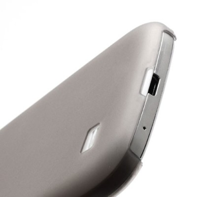 Samsung Galaxy S4 mini i9190 pasaulē planākais plastmāsas pelēks apvalks / Vacins.lv
