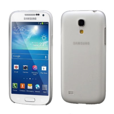 Samsung Galaxy S4 mini i9190 pasaulē planākais plastmāsas balts apvalks / Vacins.lv