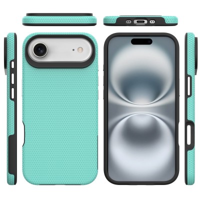 „TUKU“ Shockproof ciets silikona korpuss - zaļš (iPhone Air)
