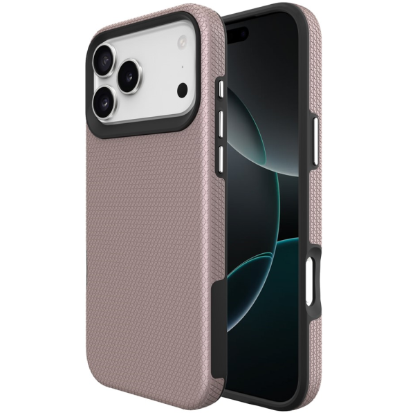 „TUKU“ Shockproof ciets silikona korpuss - rozs (iPhone 17 Pro Max)