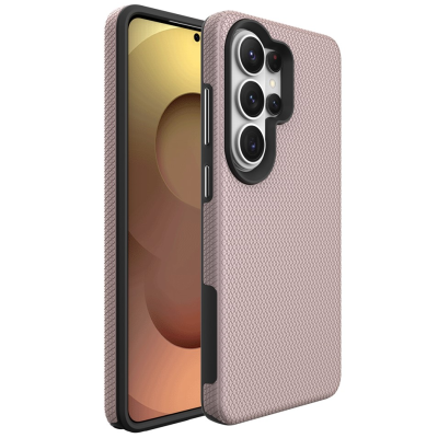 „TUKU“ Shockproof ciets silikona korpuss - rozs (Galaxy S26 Ultra)