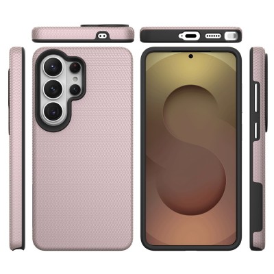 „TUKU“ Shockproof ciets silikona korpuss - rozs (Galaxy S26 Ultra)