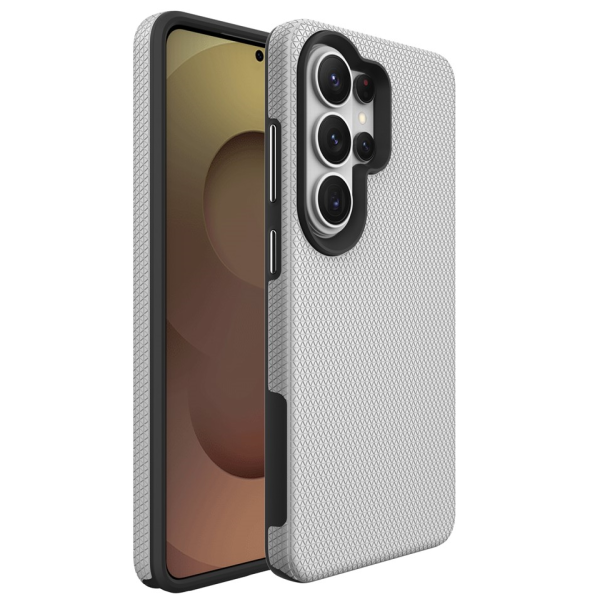 „TUKU“ Shockproof kõva silikoonümbris - серебристый (Galaxy S26 Ultra)
