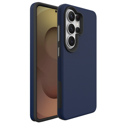 „TUKU“ Shockproof ciets silikona korpuss - tumši zils (Galaxy S26 Ultra)