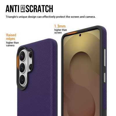 „TUKU“ Shockproof kõva silikoonümbris - фиолетовый (Galaxy S26 Ultra)