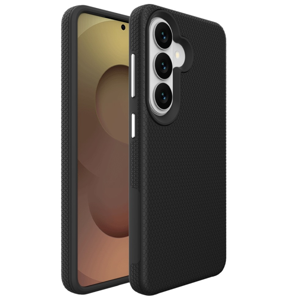 „TUKU“ Shockproof kõva silikoonümbris - must (Galaxy S26)
