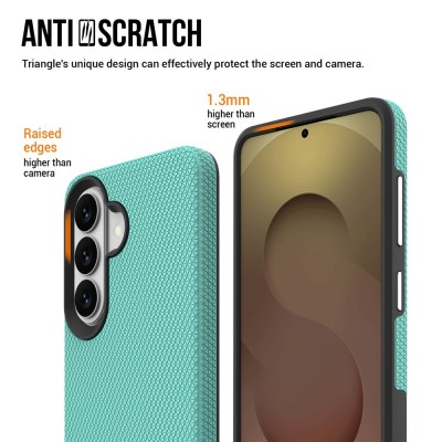 „TUKU“ Shockproof ciets silikona korpuss - zaļš (Galaxy S26)
