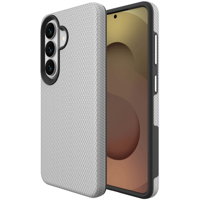 „TUKU“ Shockproof ciets silikona korpuss - sudrabs (Galaxy S26)