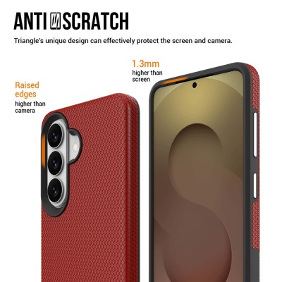 „TUTU“ Shockproof kõva silikoonümbris - красный (Galaxy S26)