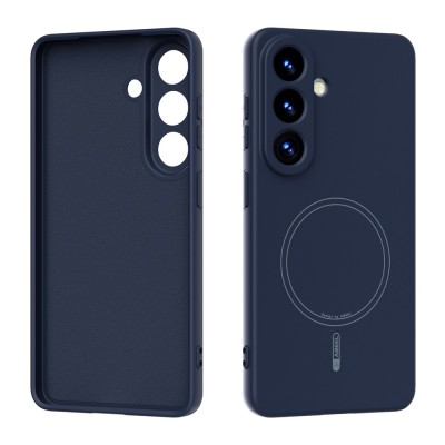 "ABEEL" твердый силиконовый (TPU) чехол - тёмно-синий (Galaxy S26)