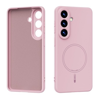 "ABEEL" твердый силиконовый (TPU) чехол - розовый (Galaxy S26)