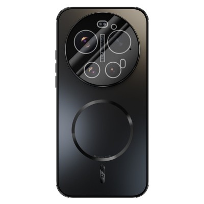 "ABEEL" MagSafe твердый силиконовый (TPU) чехол - чёрный (Xiaomi 17 Ultra)