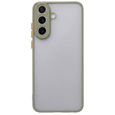 "Mofan" прозрачный твердый силиконовый (ТПУ) чехол - светло-зелёный (Galaxy S26)