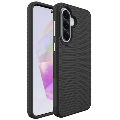 „TUKU“ Shockproof kõva silikoonümbris - must (Galaxy A57)