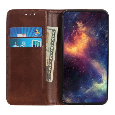 Чехол-книжка "Binfen" Split - коричневый (OnePlus Nord CE5 / Ace 5 Racing)