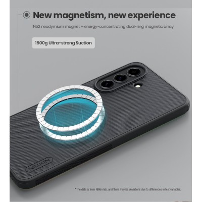 "Nillkin" Frosted Shield Pro Magnetic - чёрный (Galaxy A57)