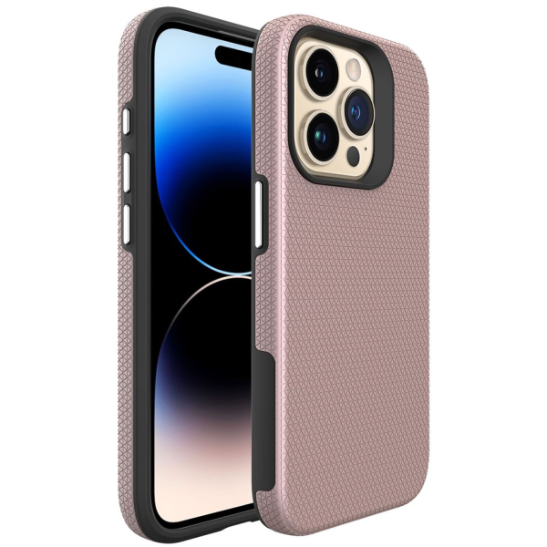 „TUKU“ Shockproof kõva silikoonümbris - розовый (iPhone 16 Pro Max)