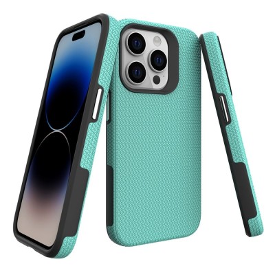 „TUKU“ Shockproof ciets silikona korpuss - zaļš (iPhone 16 Pro)