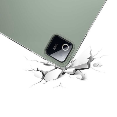Pastiprinātas aizsardzības cieta silikona (TPU) apvalks - dzidrs (Xiaomi Pad 8 / Pad 8 Pro)