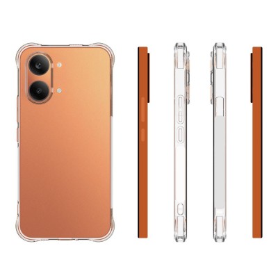 Pastiprinātas aizsardzības cieta silikona (TPU) vāciņš - dzidrs (Poco X8 Pro Max / Redmi Turbo 5 Max)