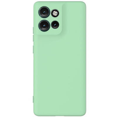 "Shell" твердый силиконовый (TPU) чехол - зелёный (Motorola Edge 60 Neo / Edge 50 Neo / Moto S50 / ThinkPhone 25)