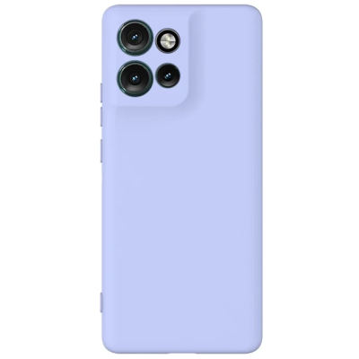 "Shell" твердый силиконовый (TPU) чехол - фиолетовый (Motorola Edge 60 Neo / Edge 50 Neo / Moto S50 / ThinkPhone 25)