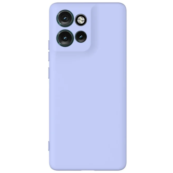 "Shell" cieta silikona (TPU) apvalks - violets (Motorola Edge 60 Neo / Edge 50 Neo / Moto S50 / ThinkPhone 25)