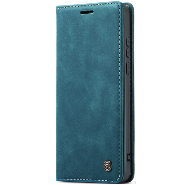 "CaseMe" Retro solīds atvēramais ādas maciņš - zaļš (Xiaomi 17 Ultra)