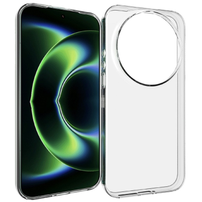 Твердый силиконовый чехол (ТПУ) - прозрачный (Xiaomi 17 Ultra)