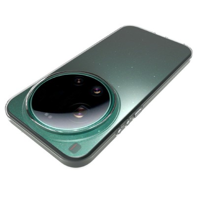 Твердый силиконовый чехол (ТПУ) - прозрачный (Xiaomi 17 Ultra)