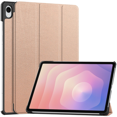 „Saige" Atvēramais maciņš - zelta (Galaxy Tab S11)