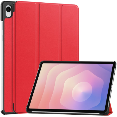 „Saige" Atvēramais maciņš - sarkans (Galaxy Tab S11)