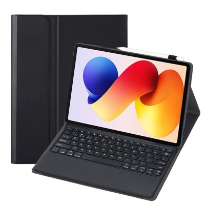 "Bosina" Чехол-книжка с клавиатурой - чёрный (Redmi Pad 2 Pro)