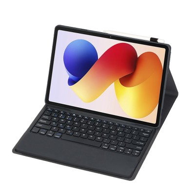 "Bosina" Atvēramais futrālis ar tastatūra - melns (Redmi Pad 2 Pro)