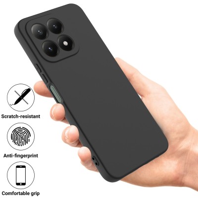 "Shell" твердый силиконовый (TPU) чехол - чёрный (Xiaomi 15T)
