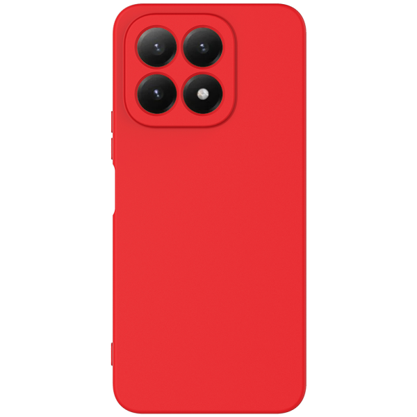 "Shell" cieta silikona (TPU) apvalks - sarkans (Xiaomi 15T)