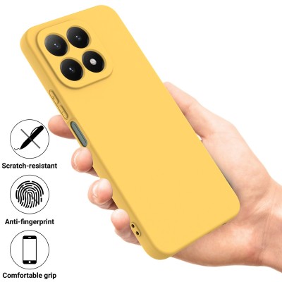 "Shell" твердый силиконовый (TPU) чехол - жёлтый (Xiaomi 15T)