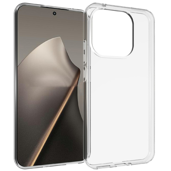 Твердый силиконовый чехол (ТПУ) - прозрачный (Xiaomi 15T)