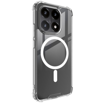 "IMAK" Candy MagSafe твердый силиконовый (ТПУ) чехол - прозрачный (Xiaomi 15T)