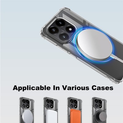 "IMAK" Candy MagSafe твердый силиконовый (ТПУ) чехол - прозрачный (Xiaomi 15T)