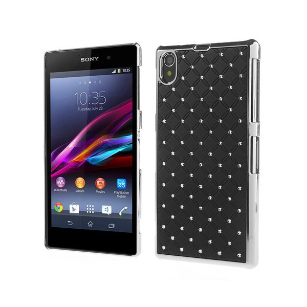 Elegants apvalks - melns (Xperia Z1)