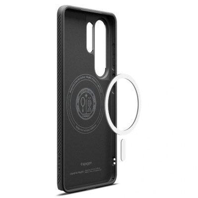 "Spigen" Liquid Air Mag fit чехол - чёрный (Galaxy S26 Ultra)
