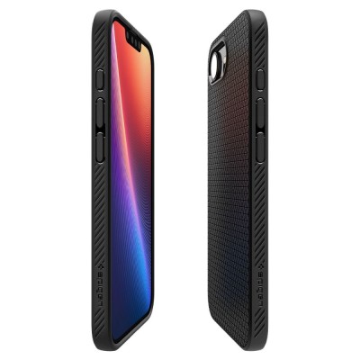 "Spigen" Liquid Air Mag fit чехол - чёрный (iPhone 17e / 16e)